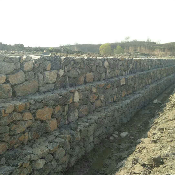 Twisted Hexagonal China Gabion Basket Retaining Stone Wall