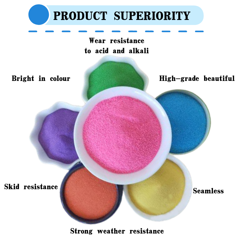 colored sand