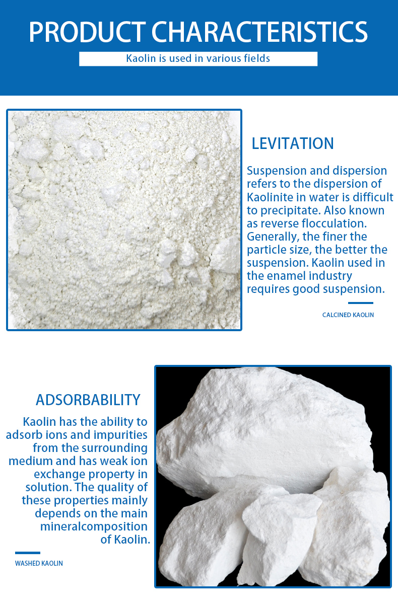 white kaolin clay