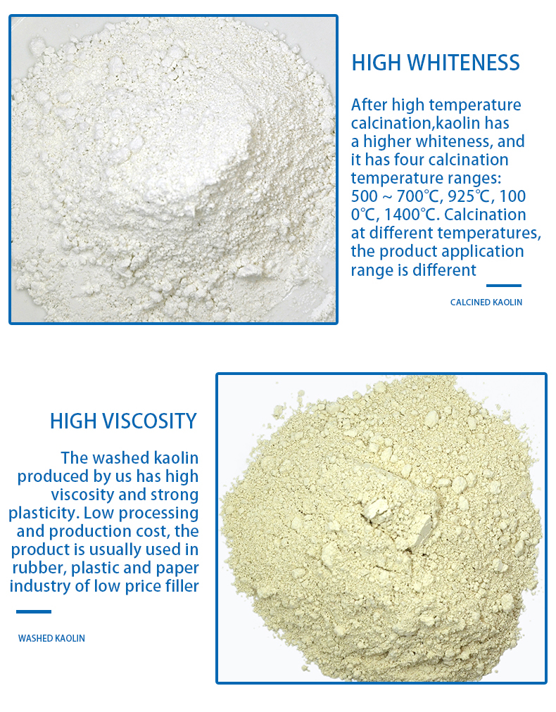 white kaolin clay
