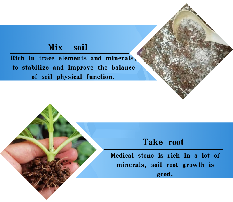 gold medical stone