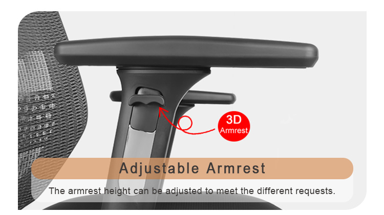 ergonomic office chair adjustable arms