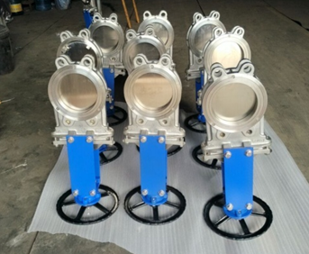 stainless steel knife gate valve