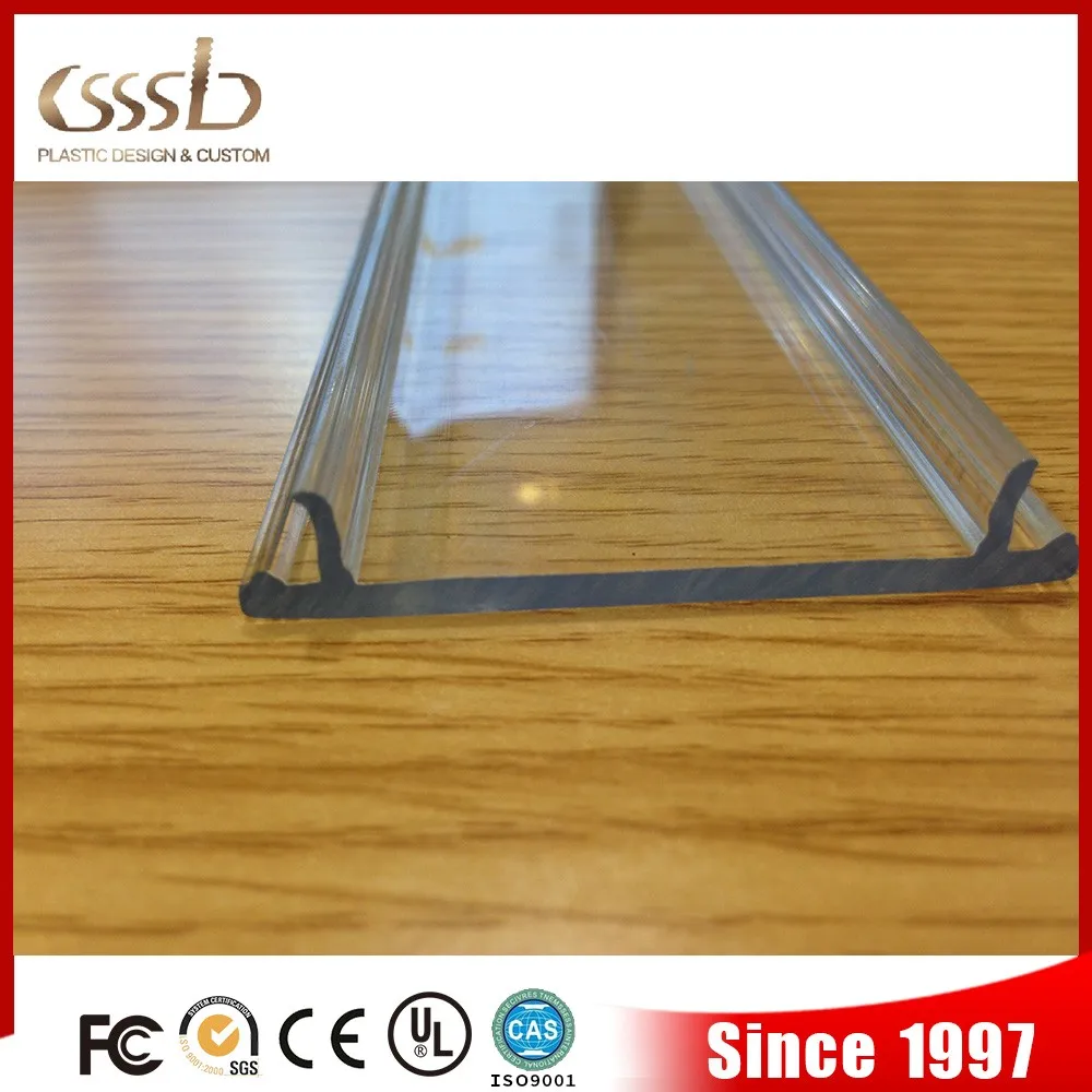 plastic u channel pvc profile