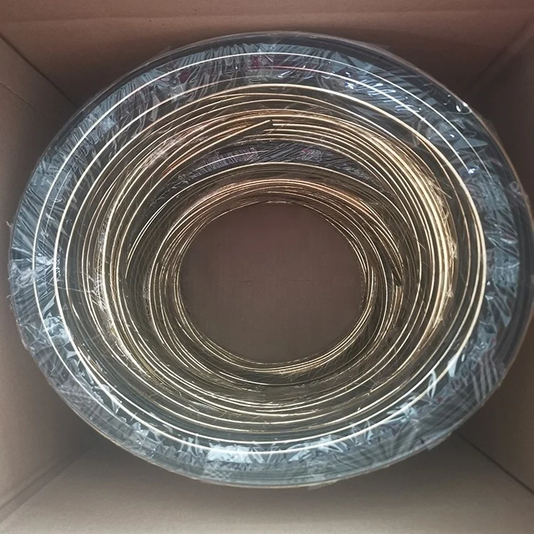 Flat PVC plastic welt strip