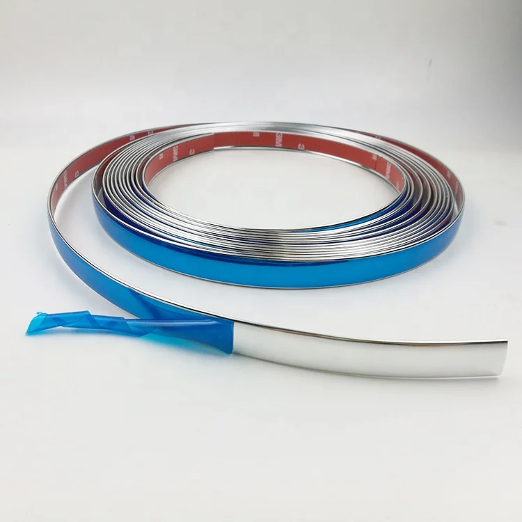 Chrome trim strip