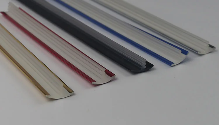 Flat chrome trim strip