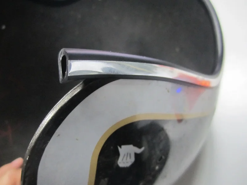 u shape chrome trim strip