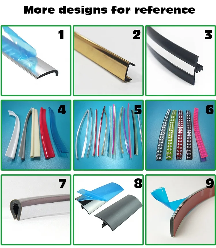 chrome molding trim strip