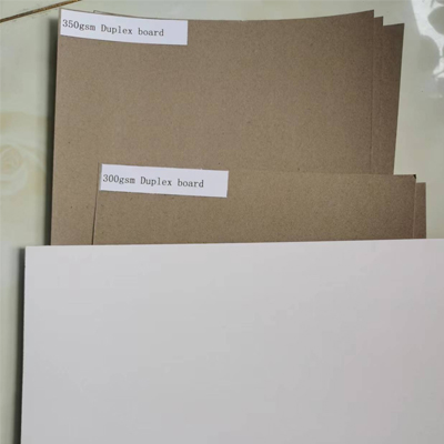 DUPLEX BOARD WITH GRAY BACK