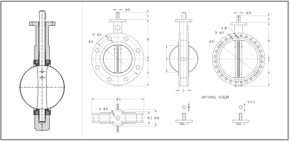 Read More About wafer type butterfly valve dimensions