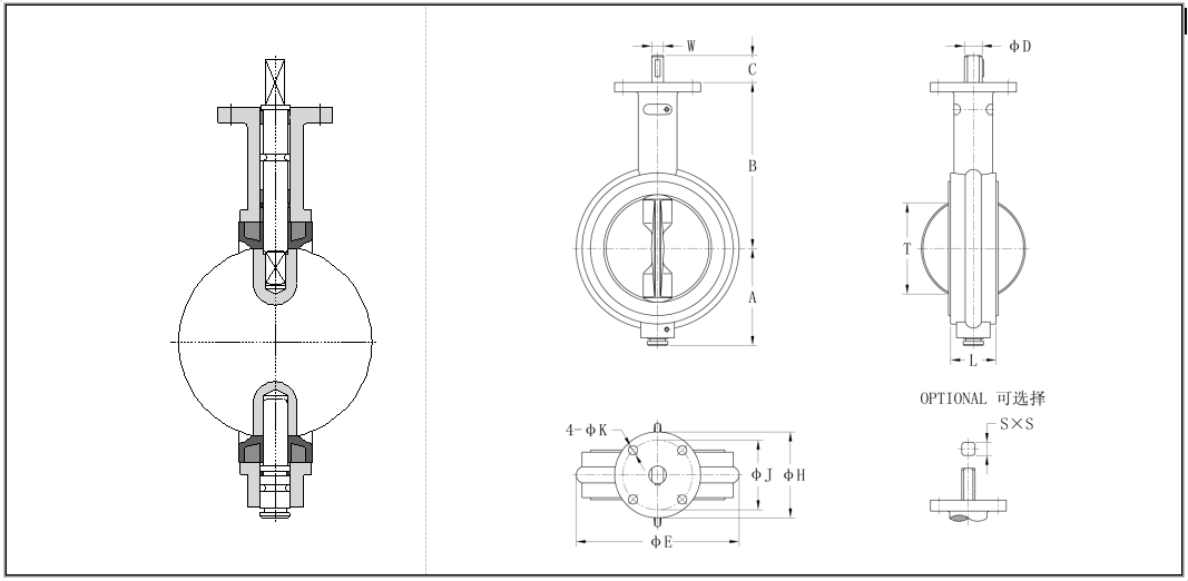 Read More About wafer type butterfly valve dimensions