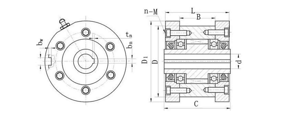 CKZ-C30120	CKZ-C Series Wedge type One Way Clutch Bearing