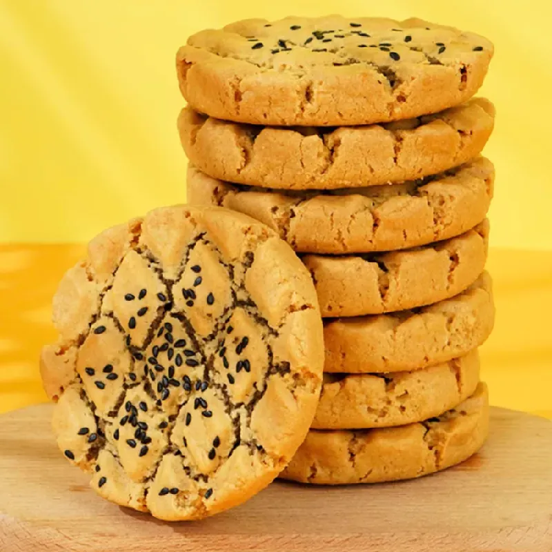 Homemade Whole Grain Sesame Crackers