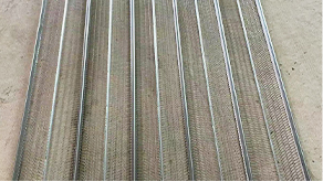 Reinforced expanded mesh metal tensile mesh construction site concrete grout mesh