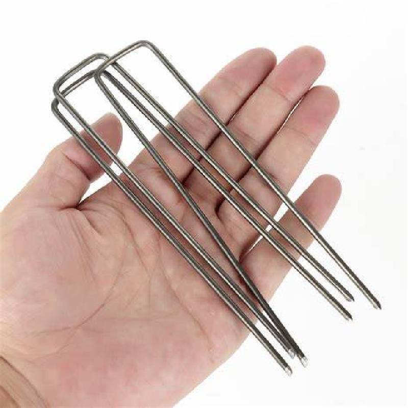 Read More About U-Shaped Garden Staples Pegs Ground Pins
