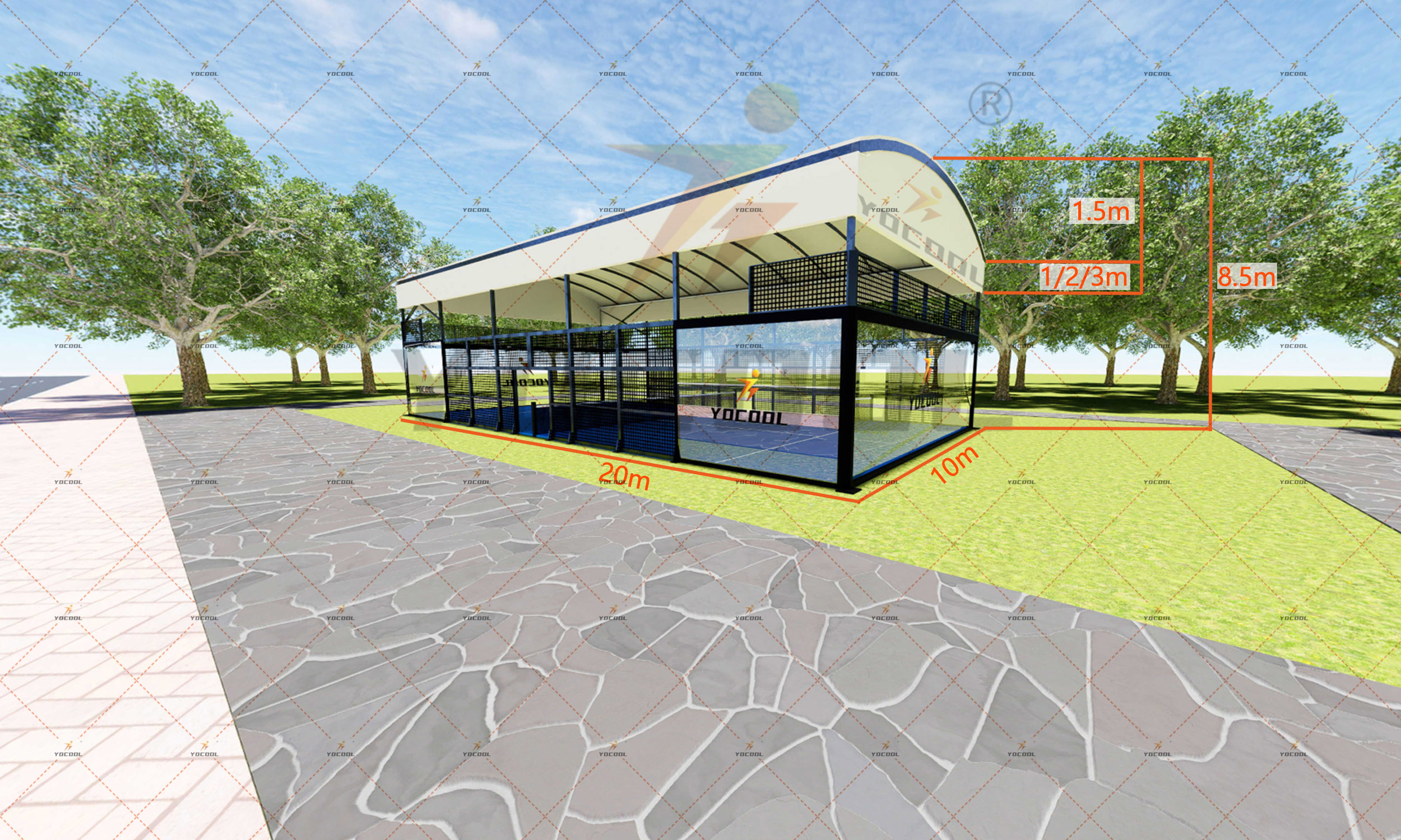 Read More About padel courts indoor