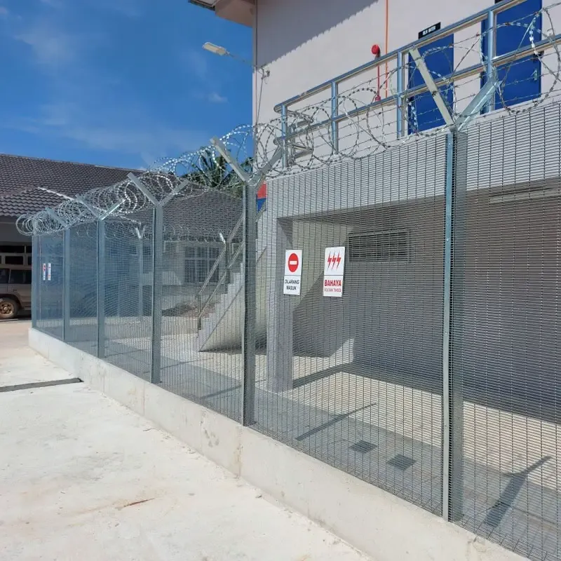 Read More About pvc coated 358 anti climb fence