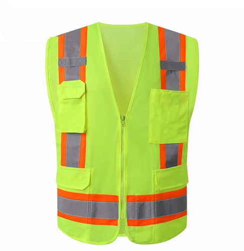 OEM printing logo personalized reflective safety Vest