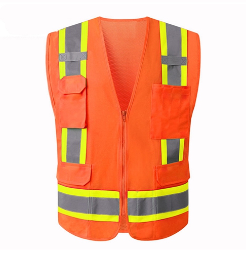 OEM printing logo personalized reflective safety Vest