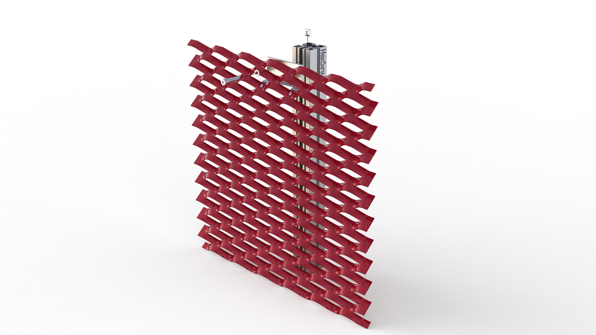 Aluminum Expanded Mesh Ceiling System-method 1