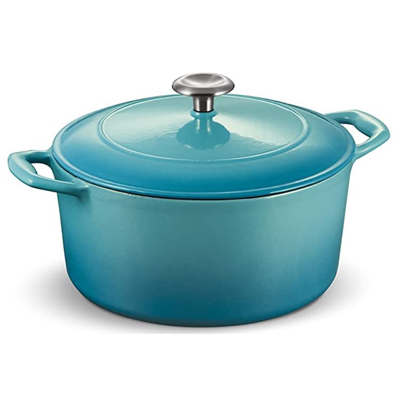 Cast iron enamel casseroles are renowned for their longevity and durability