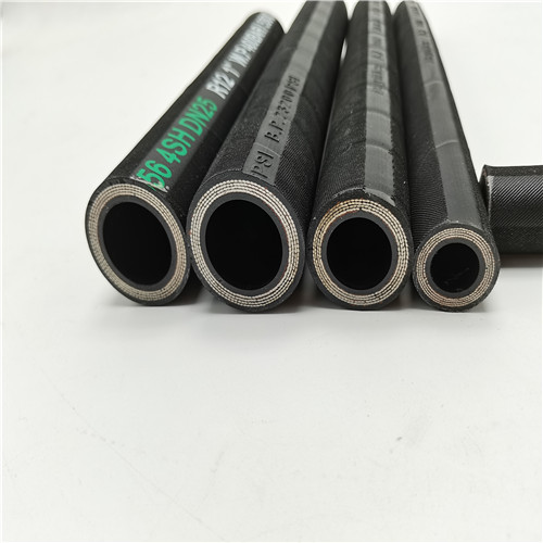 R16 two steel wire braided hydraulic hose