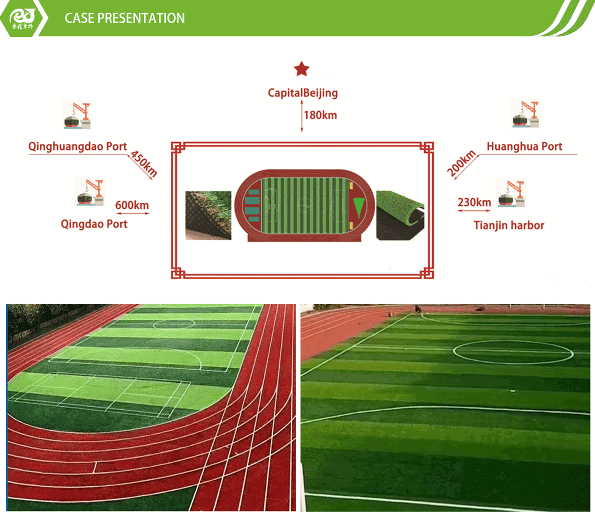 Non-filled Artificial turf-B