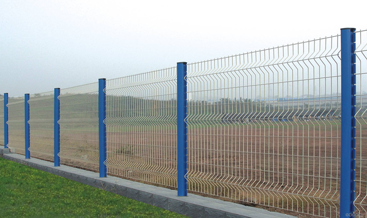 3D Curvy Welded Mesh Fence 