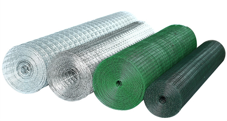 galvanized -vinyl coated welded wire_roll