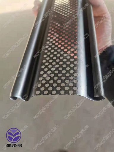 final product with holes